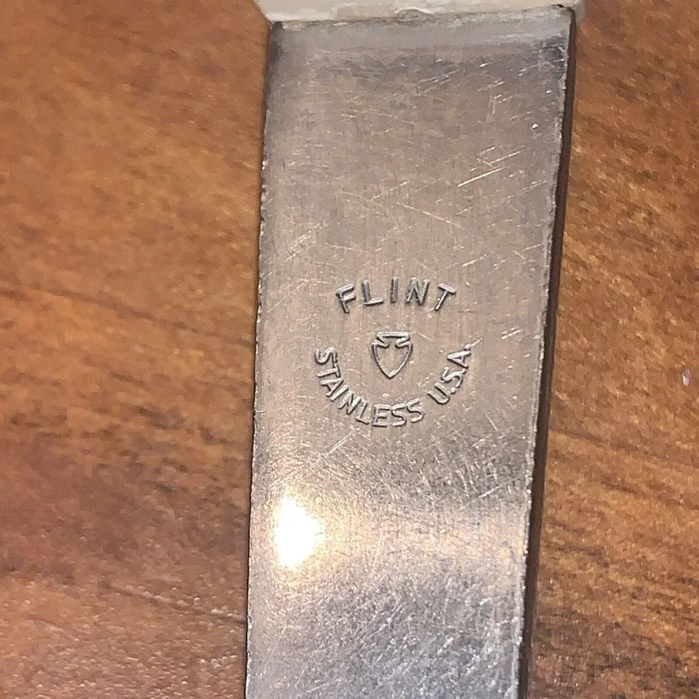 VTG Flint Arrowhead Harvest Wheat Stainless Steel Slotted Spoon & Two Prong Fork